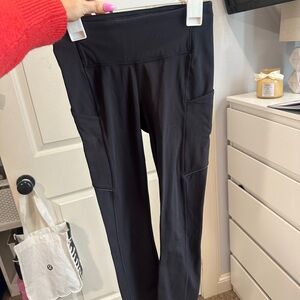 Black lululemon leggings size 2